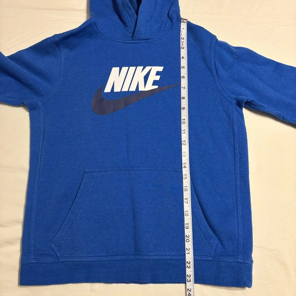 Nike Kids Royal Blue Hoodie with Black Joggers - Picture 11 of 14
